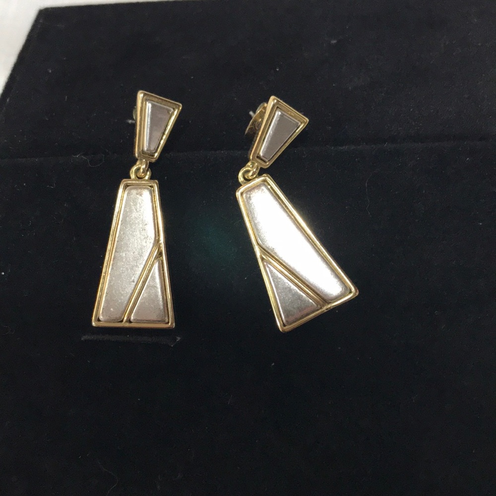 House of Harlow Two-Tone Earrings